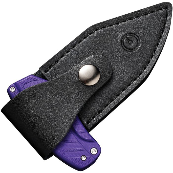 CIVIVI Typhoeus Adjustable Push Dagger – Purple G10/Stonewashed